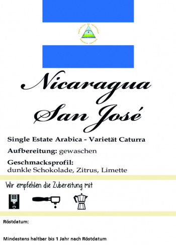 Nicaragua San Jose Estate