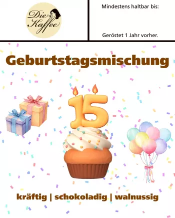 Geburtstagsmischung 1000g / Herdkännchen