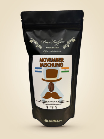 Die Kaffee Movember Mischung ganze Bohne / 250g