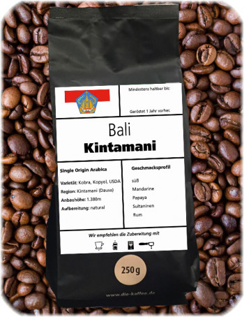 Bali "Kintamani" ganze Bohne / 500g