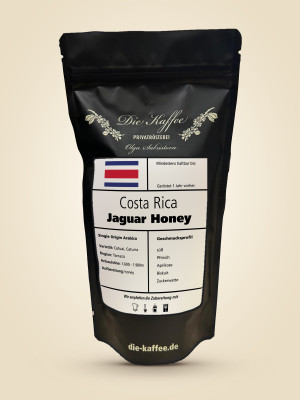 Costa Rica "Jaguar" Honey ganze Bohne / 1000g