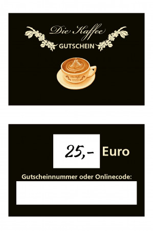Guthabenkarte Ladengeschäft - 25,- Euro