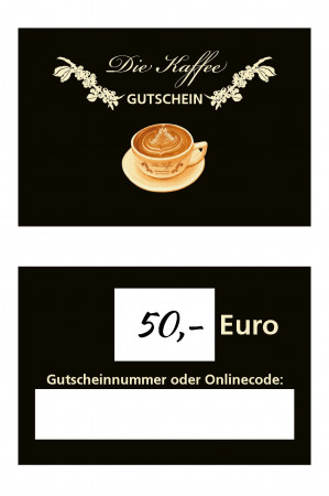 Guthabenkarte Ladengeschäft - 50,- Euro