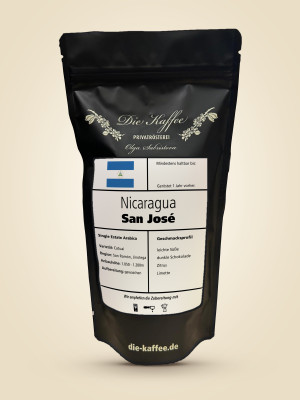Nicaragua San Jose Estate ganze Bohne / 250g