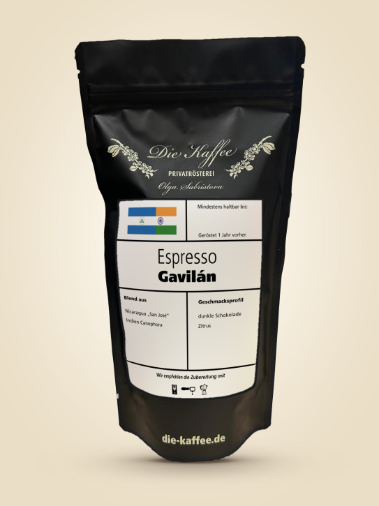 Espresso Gavilán 250g / Herdkännchen