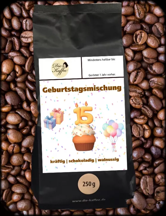 Geburtstagsmischung 1000g / Herdkännchen