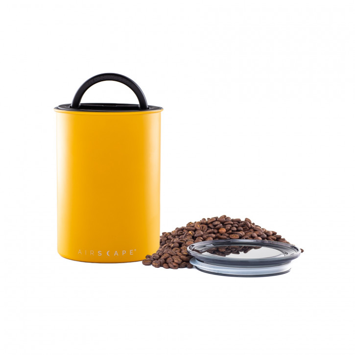 AirScape - Kaffeedose 1.900ml / matt gelb