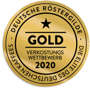 Verkostungswettbewerb Deutsche Röstergilde 2020 - Goldmedaille
